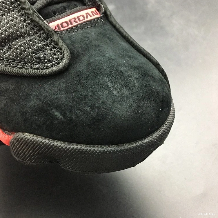 Rep AT3102-006 Red  Black Clot Jordan Low Retro 13  0514